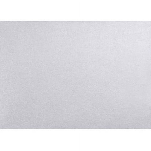 A7 Flat Card (5 1/8 x 7) - Silver Metallic (500 Qty.)