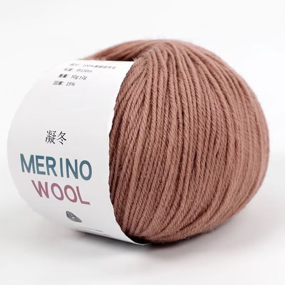 A7 Hand Knitting Wool Yarn, Merino Wool Blend With Soft Texture, Medium Thickness And Warm Feel For Scarf Hat And Overcoat, 1.2X1.2X3.5In 0.15Lb