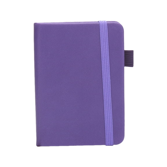 A7 Handy Pocket Notebook with Durable PU Leather Cover and Pen Loop, Acid-Free Lined Pages for Smooth Writing, Perfect for Capturing Meeting Action Items and Creative Bursts, 1-Pack, By Harlik
