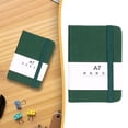 thumbnail image 1 of A7 Horizontal Notebook, Thickened Paper Office Learning Journal, Portable Pocket Size Writing, Durable Cover Note Taking Tool, 1 of 9