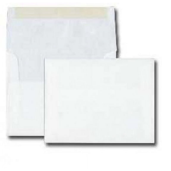 A7 Invitation Envelope - 70# White Basis Text (5 1/4 x 7 1/4) - Basis Announcement Series (Box of 250)