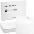 thumbnail image 1 of A7 Invitation Envelopes 40 ct pack, sized 5.25 X 7.25 with modern square flap. Easy peel and seal adhesive closure. Sized for 5 x 7 photos and wedding, graduations, baby showers invitations. (White), 1 of 6