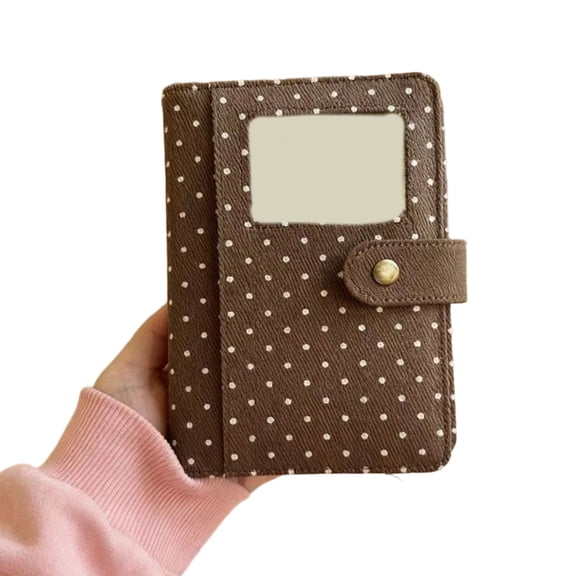 A7 Loose Leaf Notebook with 6-Rings Fabric Cover, Pocket Journal for Planning