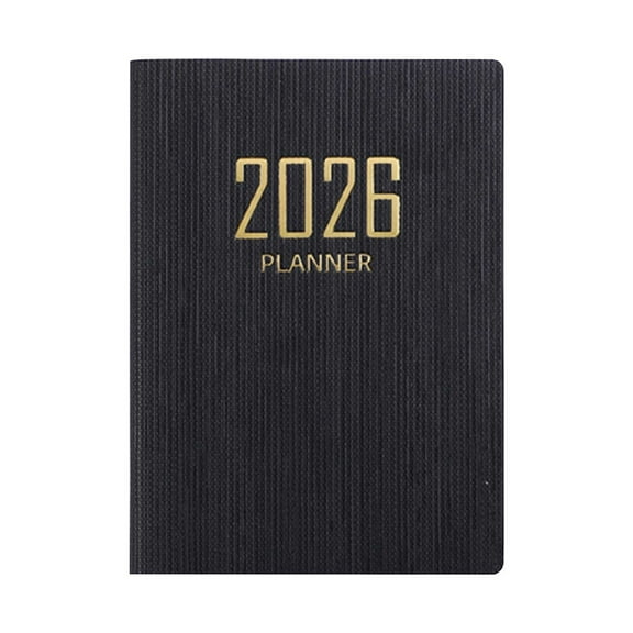 A7 Mini Daily Planner Notebook for 2026, Ultra-Portable Pocket Organizer with Calendar, Compact Schedule Book for Task Management, Travel Journal, and On-the-Go Planning