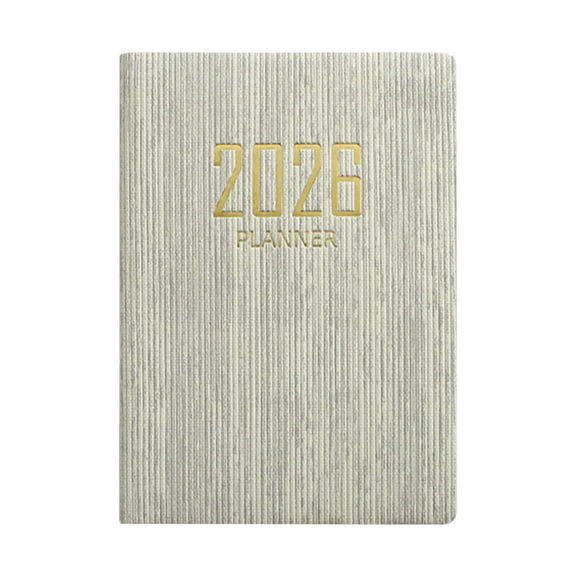 B A7 Mini Notebook Daily Planner Organizer 2026 Schedule Book Portable 7.8X10.6Cm 3.07X4.17Inch Paper 64 Sheets For School Office