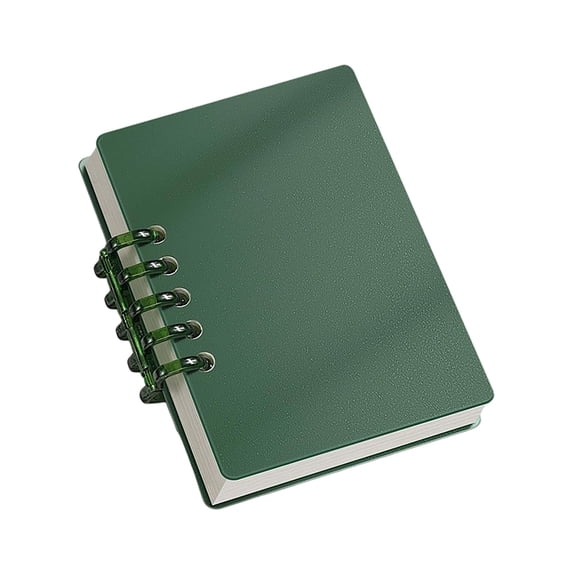 A7 Mini Portable Loose-leaf Notebook, Pocket Size Refillable Binder Journal, For Travel Office School Stationery Supplies