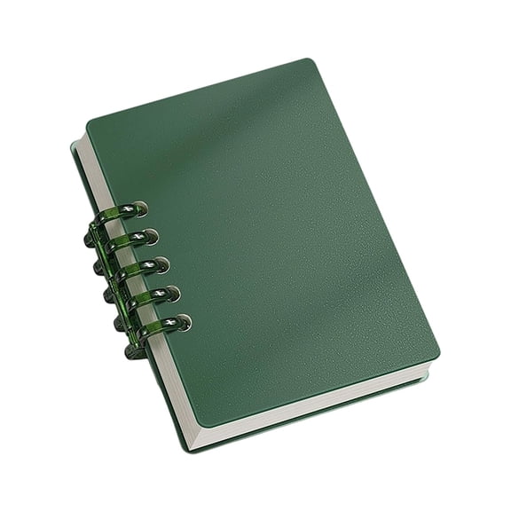 A7 Mini Portable Loose-leaf Notebook, Pocket Size Refillable Binder Journal, For Travel Office School Stationery Supplies