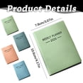 thumbnail image 1 of A7 Mini Spiral Planner for 2026 Daily Organization, Pocket Size Yearly Notebook for Travel and Appointment Tracking, Portable Journal for To Do Lists and Habit Tracking, Avocado Green, 1 of 8