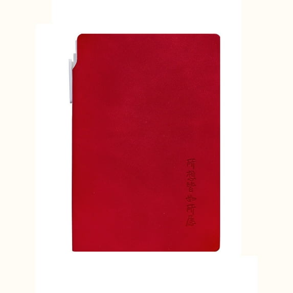 A7 Notebook under $5! Xqxayjr A7 Sheep Leather Notebook with Pen, Portable Pocket Notepad, Business Journal for Office and Travel