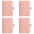 thumbnail image 1 of A7 Pocket Notebook with Pen Loop,4Pc Mini Journal with Elastic Band, 100 Sheets Lined Notebook, Portable Pocket Book, Compact Daily Writing Notebook for Quick Jotting, Travel Note Taking, Daily Use, 1 of 5