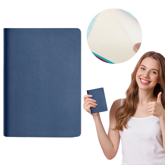 A7 Pocket Notebook, Softcover Mini 100 Sheets Lined Journal,1Pc Portable Pocket Book, Compact Daily Writing Notebook for Quick Jotting, Travel Note Taking, Work Reminders, Recording Daily Use