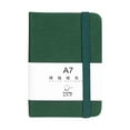 thumbnail image 1 of A7 Pocket Notebook Thick Paper Leather Cover Journal for Writing Sketching Office School Notes, 1 of 2