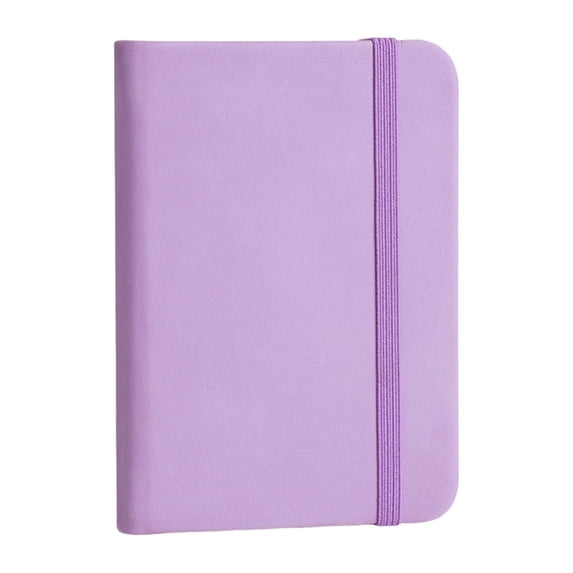 A7 Pocket Notebook Without Pen Case, Thickened Softcover Sewn, 9 Color Wear Resistant Smooth Writing Journal, Code K
