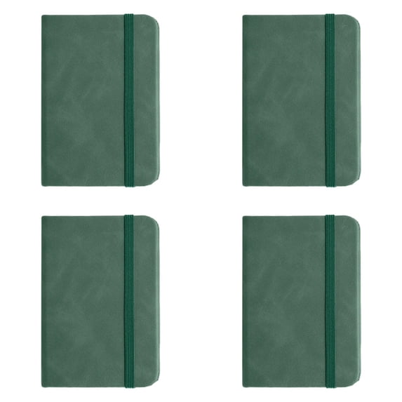 A7 Pocket Notebook Without Pen Case, Thickened Softcover Sewn, 9 Color Wear Resistant Smooth Writing Journal, Code P