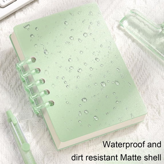 A7 Pocket Notebook with 60 Sheets for Students, Office, and Journaling, 1-Pack