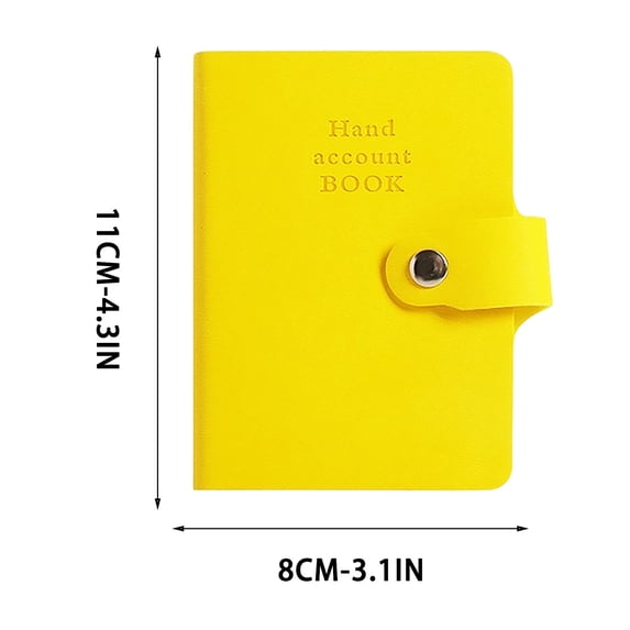 A7 Portable Mini Pocket Notebook, Small Paper Notepad for Journaling, Note Taking and Sketching, 1 Pack