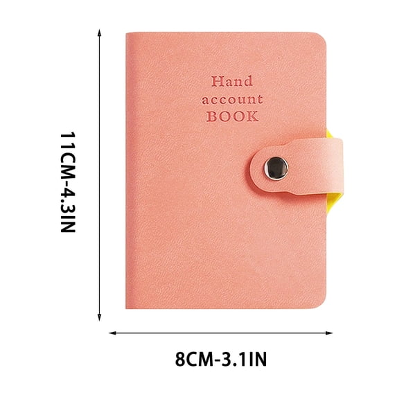 A7 Portable Mini Pocket Notebook, Small Paper Notepad for Journaling, Note Taking and Sketching, 1 Pack