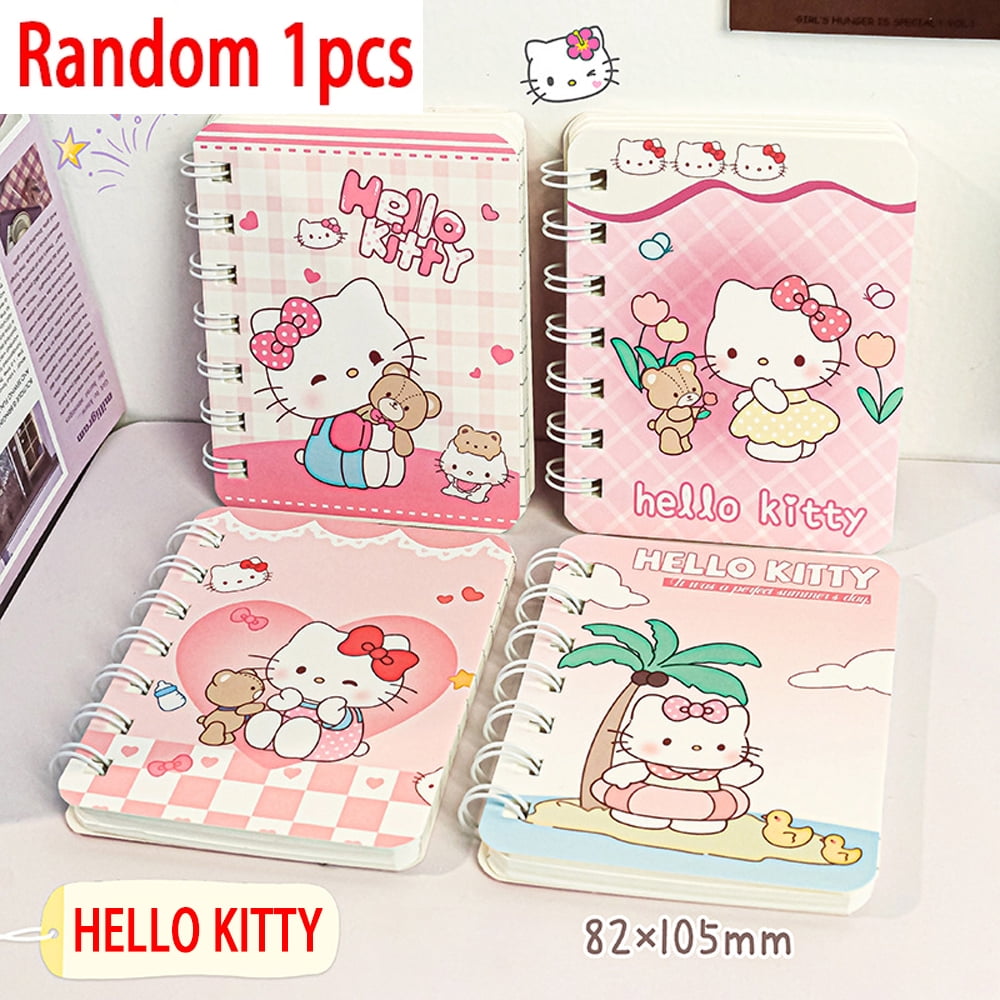 A7 Portable Notebook Sanrio Hellokitty Diary Notebook Anime Kawaii ...