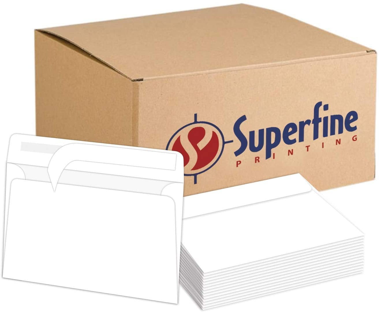 A7 White Peel and Seal Envelopes | 5.25 X 7.25" Fits 5 X 7 Inch Invitation, Photo, Cards, Wedding Announcement - Bulk Pack of 250 Envelopes