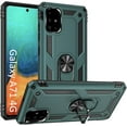 thumbnail image 1 of A71 4G Case, Samsung Galaxy A71 4G Case [ Military Grade ] Shock-Absorption Bumper Cover Anti-Scratch Case with Ring Car Mount Kickstand for Samsung Galaxy A71 4G - Teal, 1 of 12