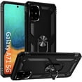 thumbnail image 1 of A71 5G Case, Samsung Galaxy A71 5G Case Military Grade Protective Samsung A71 5G Cases Cover with Ring Car Mount Kickstand for Samsung Galaxy A71 5G - Black, 1 of 6