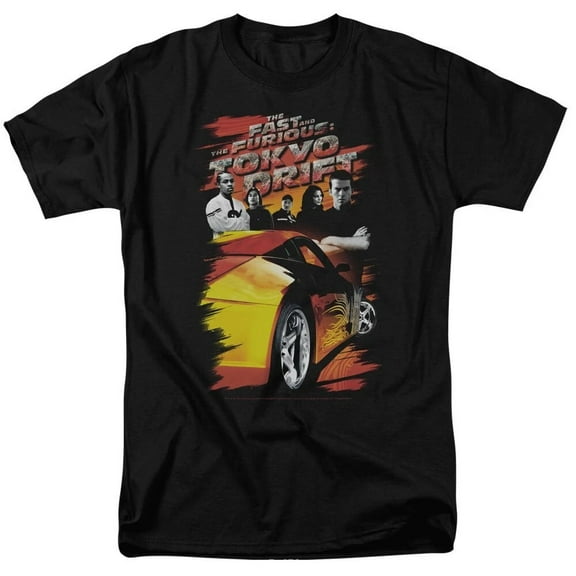 A747 - The Fast and the Furious Tokyo Drift Crew Black Shirts