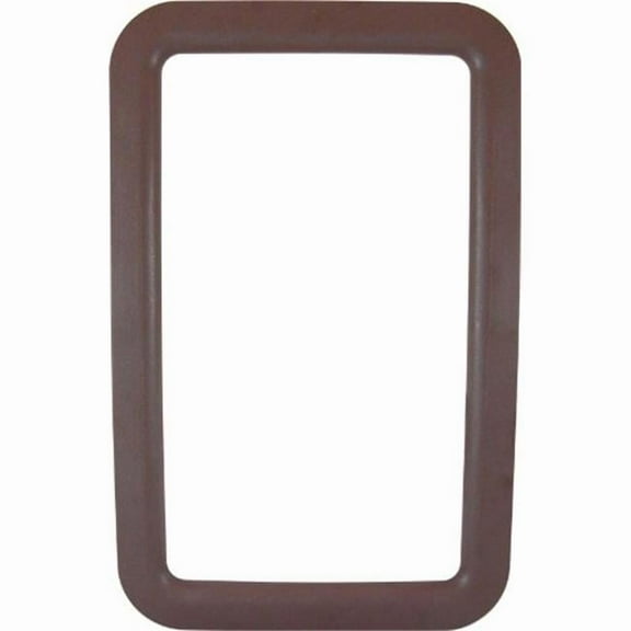 A77009 Brown Carded Exterior Entrance Door Window Frame