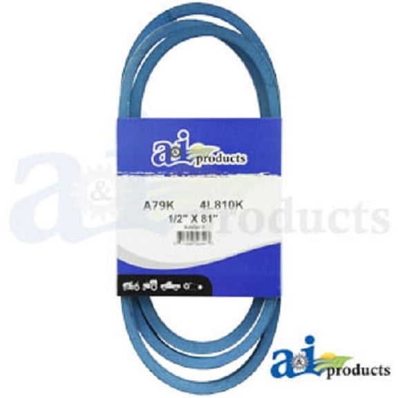 A79K A-SECTION MADE WITH KEVLAR (BLUE) V BELT - 1/2" X 81"