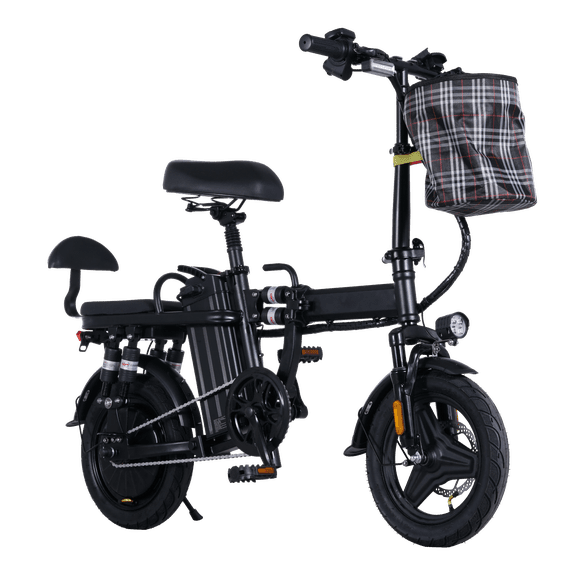 A8 48V/16Ah Electric Bicycle Folding Electric Bike for Adults 14 Ebike Urban City with 10 Shock Absorptions Cheap Affordable Electric bicycle