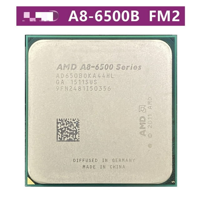 A8 6500 A8 6500k A8-6500B CPU/prise 3.50GHz (4.1GHz Turbo) FM2