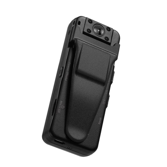A8 Body Mounted Camera 1080P Video Recording Night Vision Back Clip Motion Detection Camcorders For Home Office ,Ultra-HD Quality