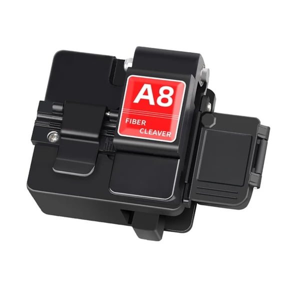 A8 Precision Fiber Cleaver 24 Surface Blade FTTH Fiber Optic Cable Cutting Knife tool cutter With Waste Fiber Box
--------
,High Precision Cleaves