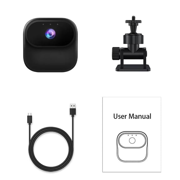 WiFi 1080P HD Mini Camera: Magnetic Wearable Pocket Cam for Pet Monitoring, Motion Detection, Vlogging, Cycling & Outdoor Sports