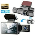 thumbnail image 1 of A88 3 Inch 1080P Dual Lens Dash Cam for cars,Front and inside,car Camera with Loop Recording,Night Vision,Wide Angle,Video recorder, 1 of 7