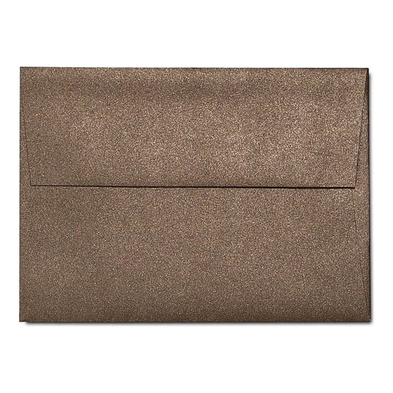 A9 Invitation Envelopes (5 3/4 x 8 3/4) - Bronze Metallic (50 Qty.)