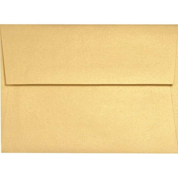 A9 Invitation Envelopes (5 3/4 x 8 3/4) - Gold Metallic (1000 Qty.)