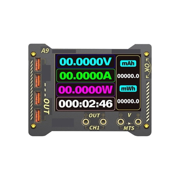 A9 Multi-function Measurement Meter, High-Precision Waveform & Power Monitor