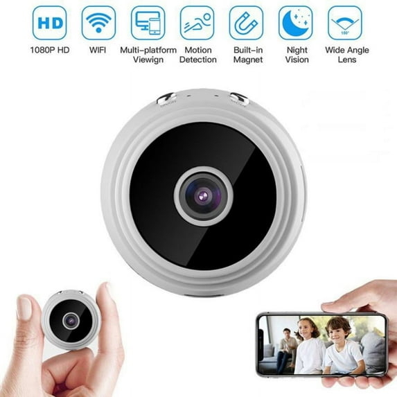 A9 Wireless Wifi Camera 1080p Hd Motion Detection Home Security Monitoring Camcorder (without Snake Line)