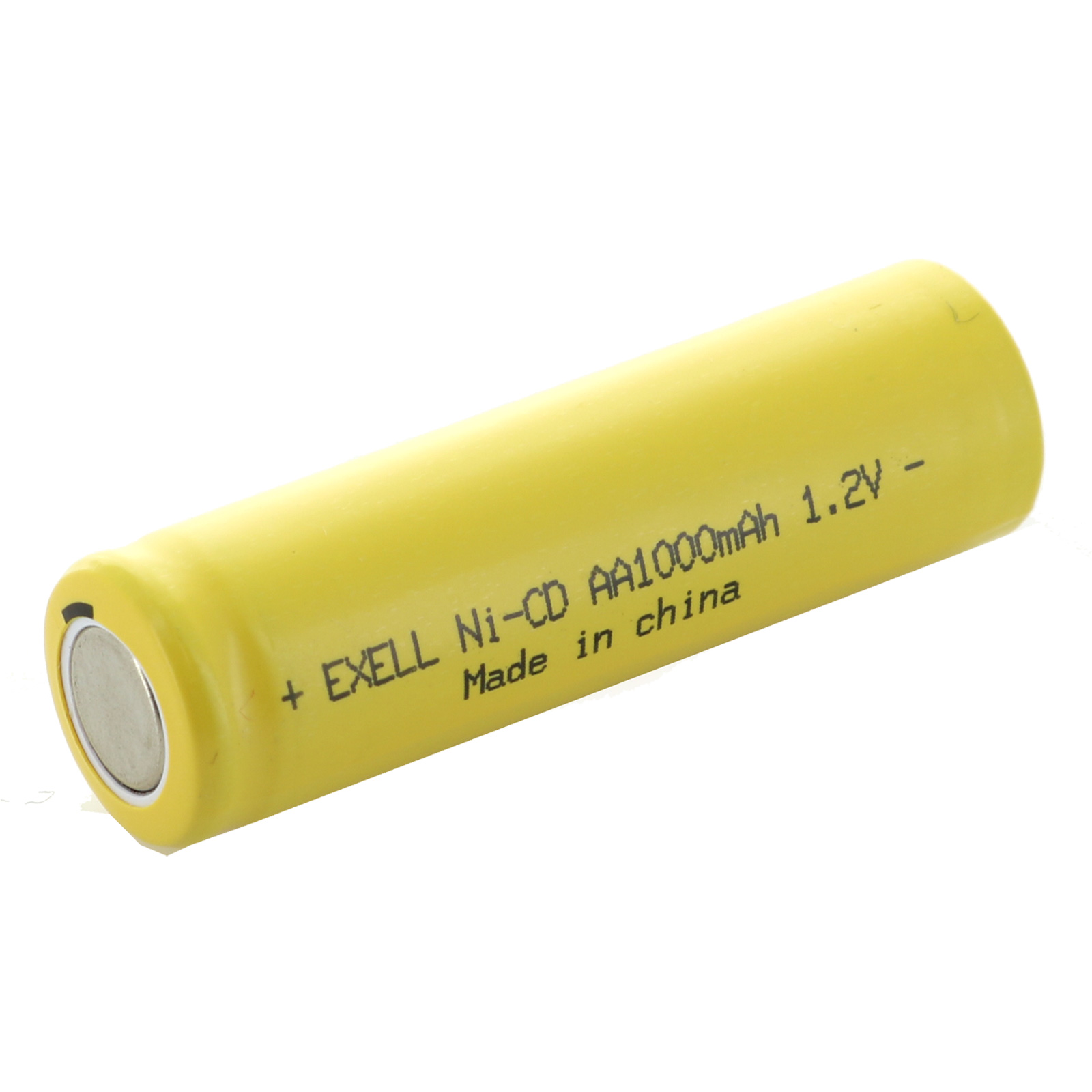 AA 1.2V 1000mAh Flat Top Rechargeable Battery for DIY, Radios, Power Packs - image 1 of 7
