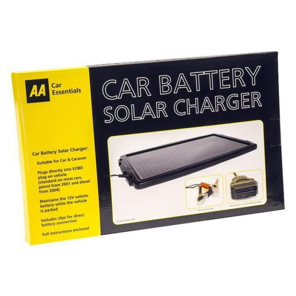 AA - Car Battery Solar Charger