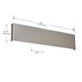 thumbnail image 1 of AA Décor Long Steak LED Wall Sconce Aluminum - 24"W x 5.5"H x 1.5"D, 1 of 5
