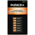 thumbnail image 1 of AA Duracell Rechargeable (DX1500) 2500 mAh NiMH Rechargeable Batteries (6 Card), 1 of 1