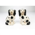 thumbnail image 1 of AA Importing 25634 Black & White Staffordshire Spaniels Figurine, Set of 2, 1 of 1