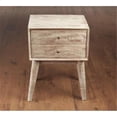 thumbnail image 1 of AA Importing 48864-BR Two Drawer Side Chest, Weathered, 1 of 3