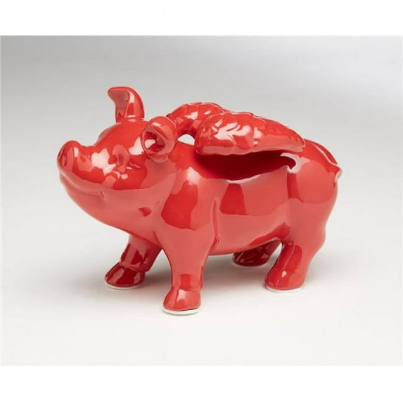 AA Importing 59859-RD Flying Pig Figure, Red
