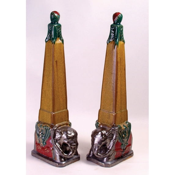 AA Importing Elephant Finial Pair