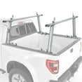thumbnail image 1 of AA-Racks Model APX25 Extendable Aluminum Pick-Up Truck Ladder Rack Silver(No drilling required), 1 of 7