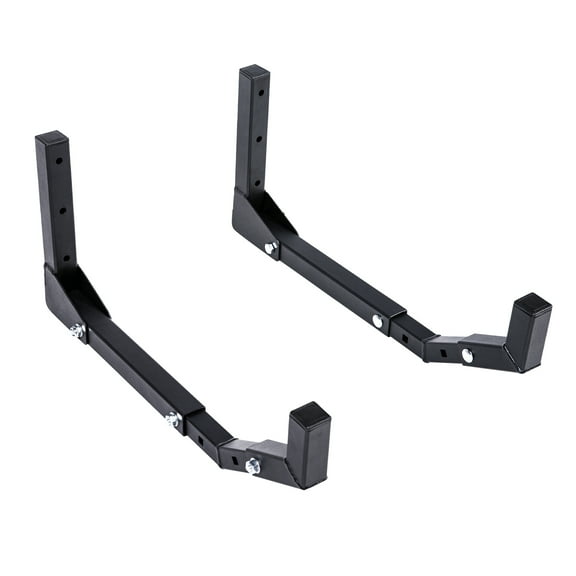 AA Products Inc. Kayak Wall Mount Storage Rack Storage Hanger Foldable Hooks Hanging Wall Frame for Kayaks, Paddleboard and Canoe, Set of 2