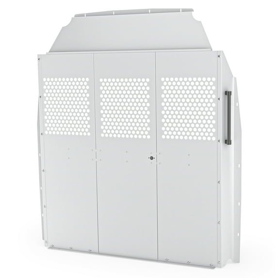 AA Products Model PT-TR-HR Cargo Van Safety Partition High Roof Protective Bulkhead Fit for Transit Full Size Vans