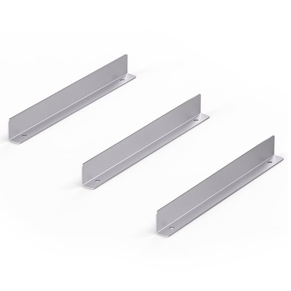 AA Products P-SH-Divider-16A Shelf Divider Shelf Accessories Designed for 16" Depth Van Shelving Storage, Set of 3 - Grey